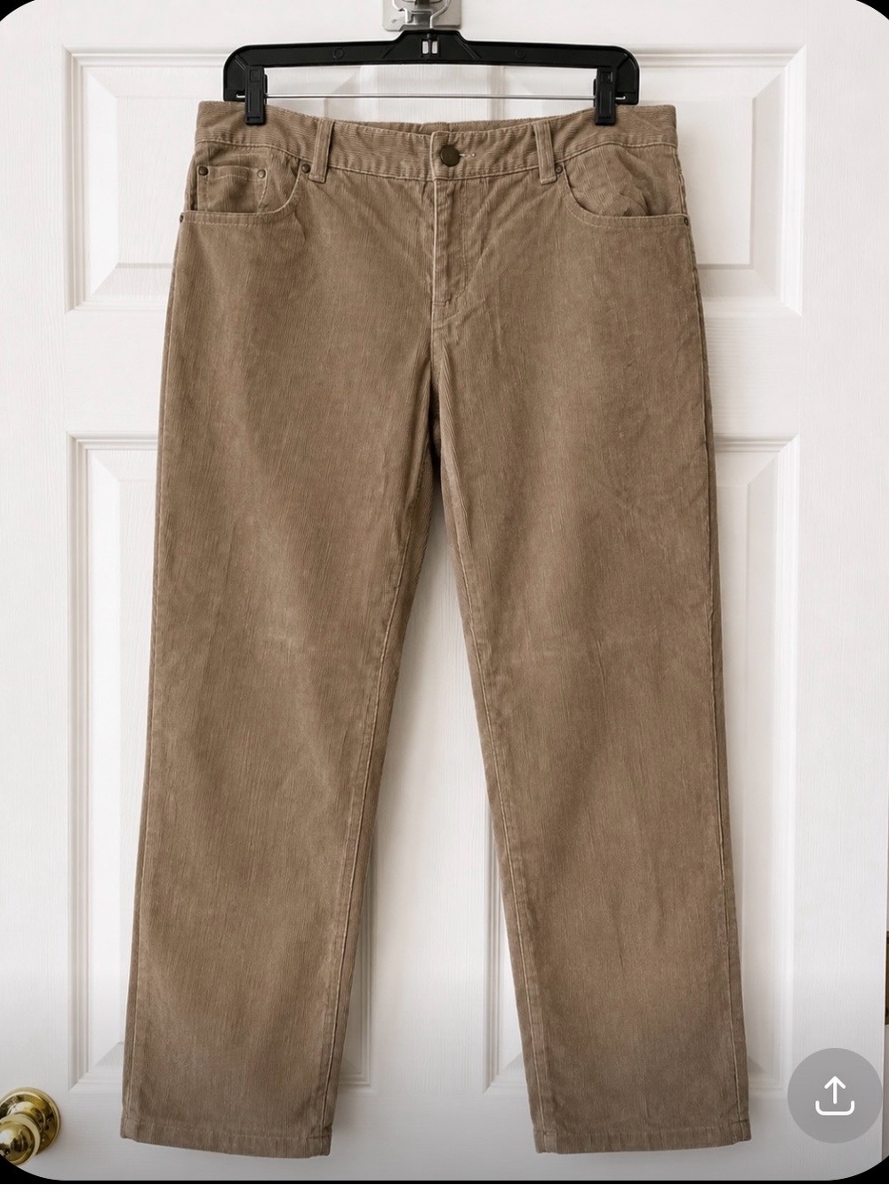 Etcetera Tan Corduroy Pants